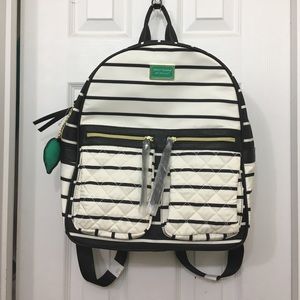 Betsy Johnson Stripe Backpack
